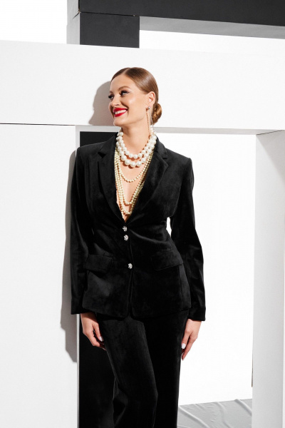 Брюки ELLETTO 2321 черный - фото 10