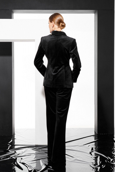 Брюки ELLETTO 2321 черный - фото 6