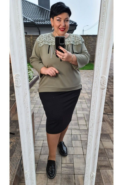 Джемпер, юбка Vittoria Queen 12933 - фото 4