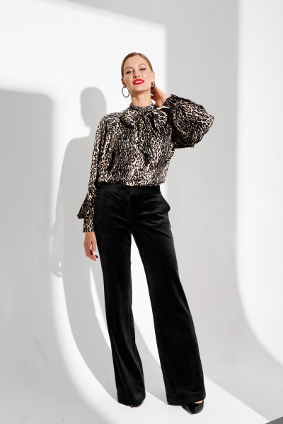 Блуза ELLETTO 3791 мультиколор - фото 7