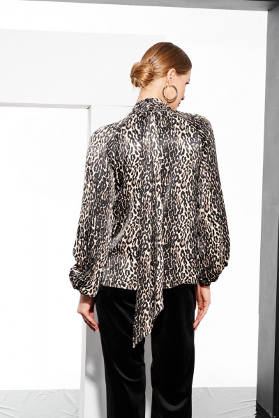 Блуза ELLETTO 3791 мультиколор - фото 4