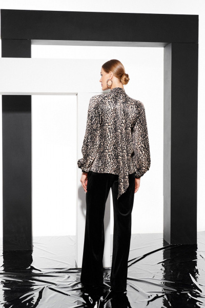 Блуза ELLETTO 3791 мультиколор - фото 3