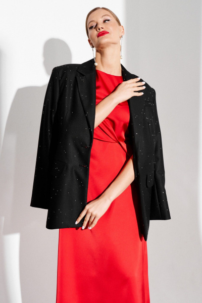 Жакет ELLETTO 3796 черный - фото 2