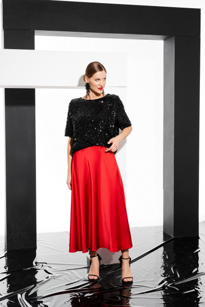 Джемпер ELLETTO 3797 черный - фото 1