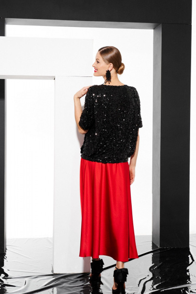 Джемпер ELLETTO 3797 черный - фото 5