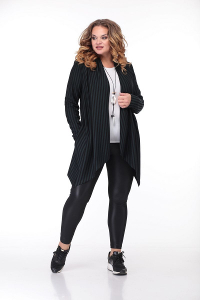 Кардиган ANASTASIA MAK 776 зеленый - фото 3