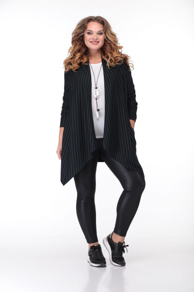 Кардиган ANASTASIA MAK 776 зеленый - фото 2