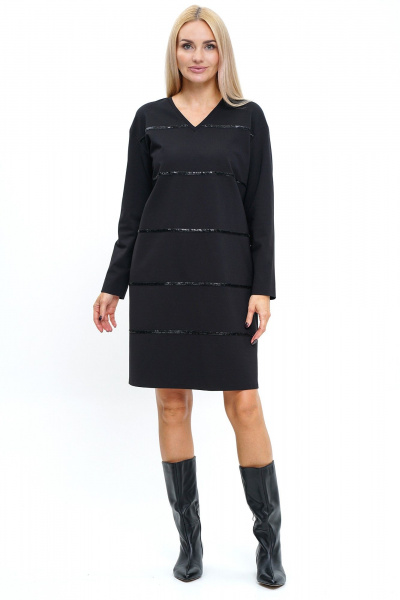 Платье прямого силуэта со спущенной линией плеч Alani Collection 2241 - фото 1