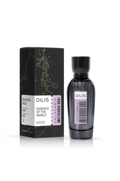 Парфюмерная вода цветочно-фруктовая с лавандой и розой, 60 мл DILIS Essence of the World California - фото 1