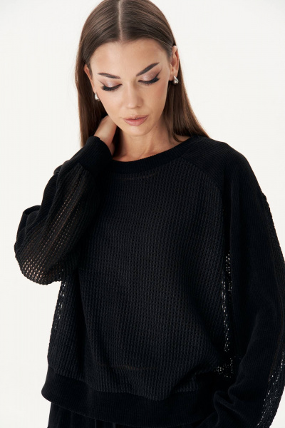 Брюки, джемпер и топ с металлическим напылением для стиля Fantazia Mod 4966/1 - фото 5