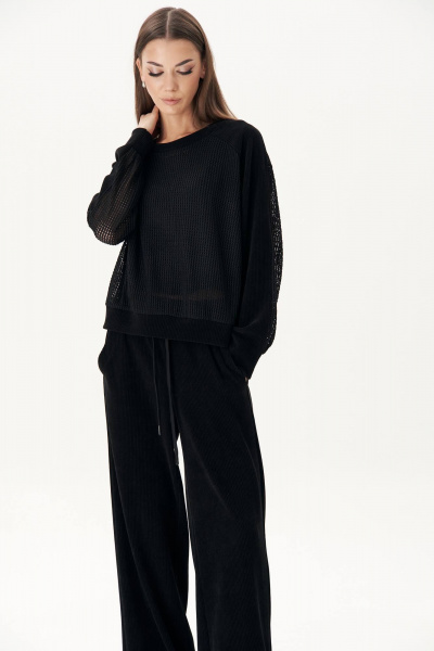 Брюки, джемпер и топ с металлическим напылением для стиля Fantazia Mod 4966/1 - фото 3