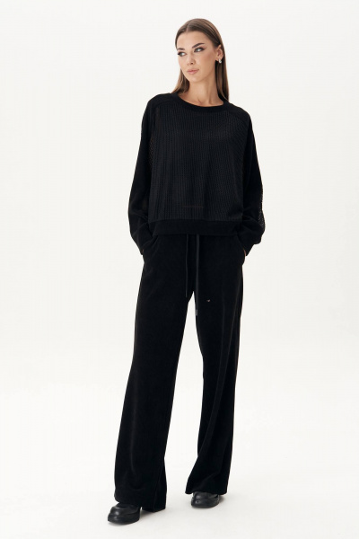 Брюки, джемпер и топ с металлическим напылением для стиля Fantazia Mod 4966/1 - фото 2