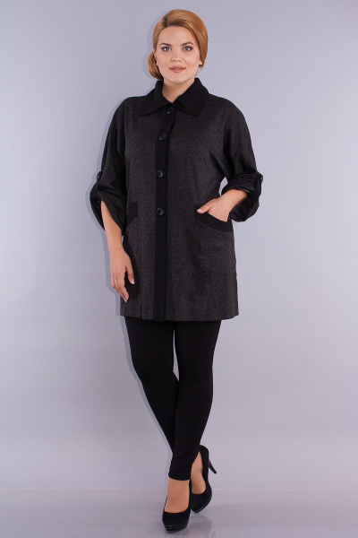 Жакет DaLi 336 серый - фото 1