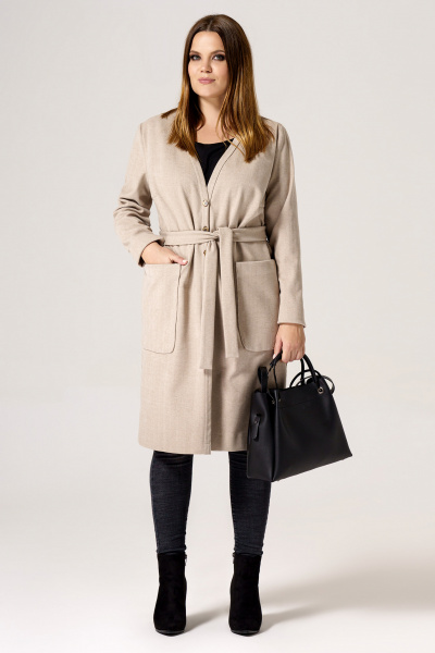 Кардиган Prio 22030z бежевый - фото 1