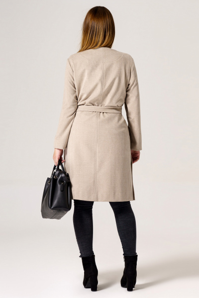 Кардиган Prio 22030z бежевый - фото 2