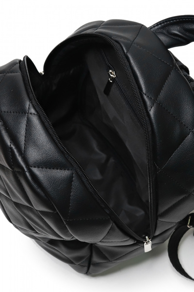Экокожаный рюкзак с регулируемыми ремнями и карманами Galanteya 38522.23с257к45 черный - фото 5