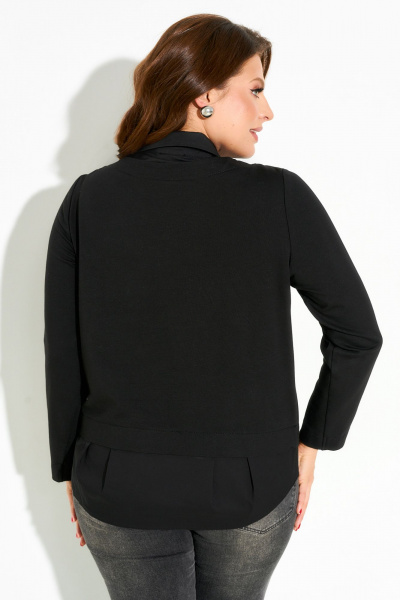 Джемпер с капюшоном из футера-2 нитки для демисезона IVA 1637 - фото 2