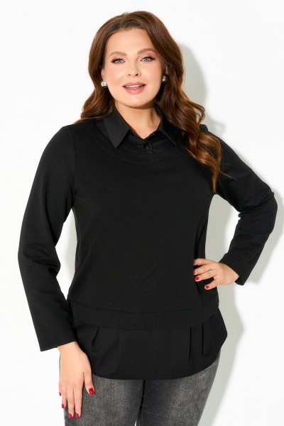 Джемпер с капюшоном из футера-2 нитки для демисезона IVA 1637 - фото 6