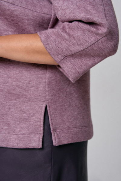 Джемпер из мягкого трикотажа с ангорой для демисезона IVA 1742 - фото 6