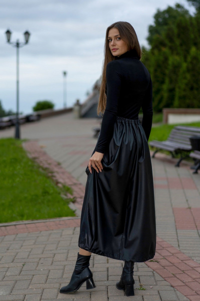 Юбка Полинушка 533п/1 черный - фото 7