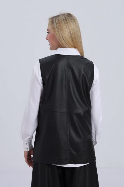 Жилет Полинушка 824 черный - фото 3