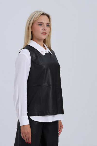 Жилет Полинушка 824 черный - фото 2