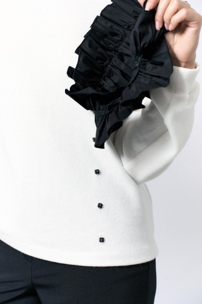 Брюки и джемпер свободного силуэта с рюшей Verita 2338 - фото 7