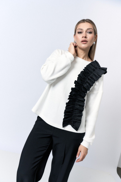 Блуза свободного силуэта. Verita 2338.1 - фото 6