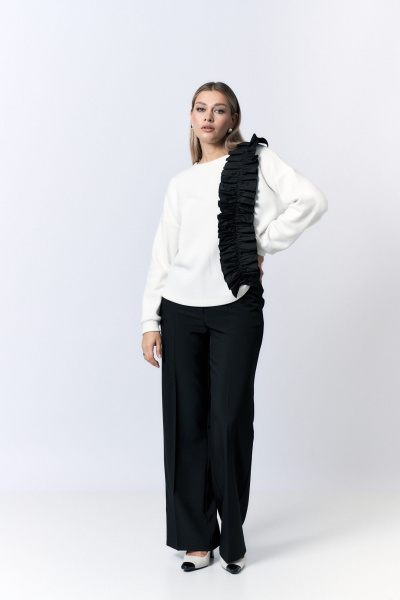 Блуза свободного силуэта. Verita 2338.1 - фото 5