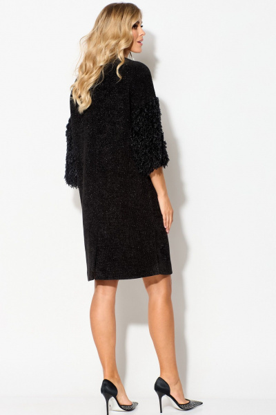 Платье Laikony L-862 черный - фото 4