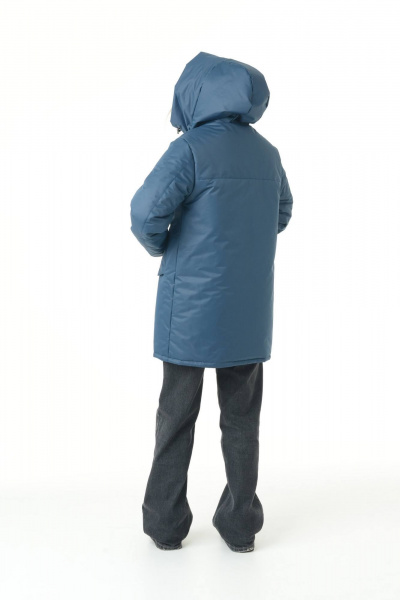 Зимняя свободная куртка оверсайз с капюшоном и мехом MT.Style 273493221 - фото 2