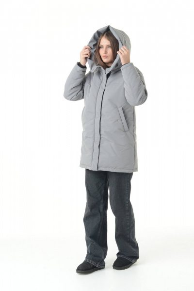 Зимняя оверсайз куртка влагостойкая с меховым капюшоном MT.Style 273493220 - фото 1