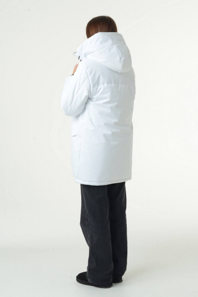 Зимняя удлинённая куртка с мембраной и меховым капюшоном MT.Style 273493219 - фото 2