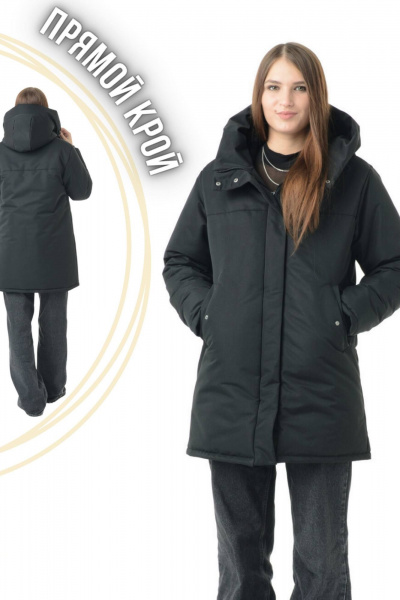 Зимняя пуховик оверсайз с подкладкой из меха и влагозащитой MT.Style 273490256 - фото 10