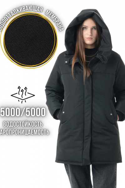 Зимняя пуховик оверсайз с подкладкой из меха и влагозащитой MT.Style 273490256 - фото 5