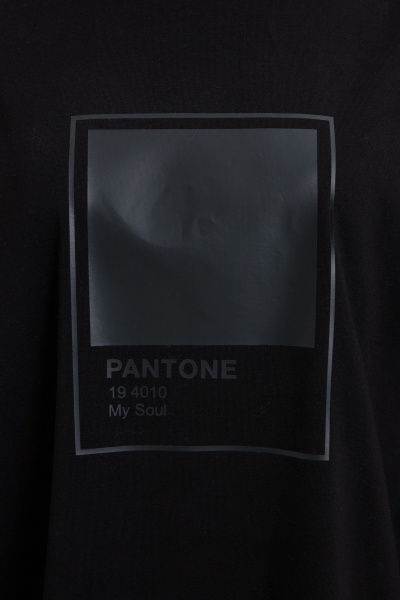 Джемпер женский демисезонный с ярким принтом из хлопка Kivviwear 4246.05 - фото 10