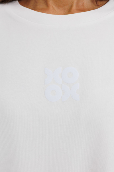 Джемпер женский демисезонный с ярким принтом из хлопка Kivviwear 4246.15 - фото 2