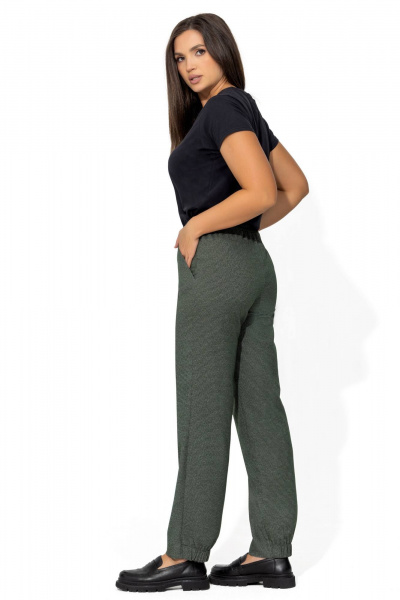 Костюм из гусиной лапки с жилетом и юбкой-макси Gold Style 2674 - фото 9