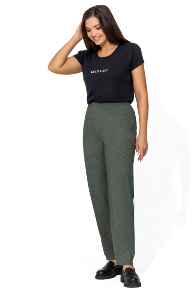 Костюм из гусиной лапки с жилетом и юбкой-макси Gold Style 2674 - фото 8