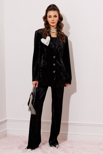 Брюки, жакет Butеr 2999 черный - фото 9