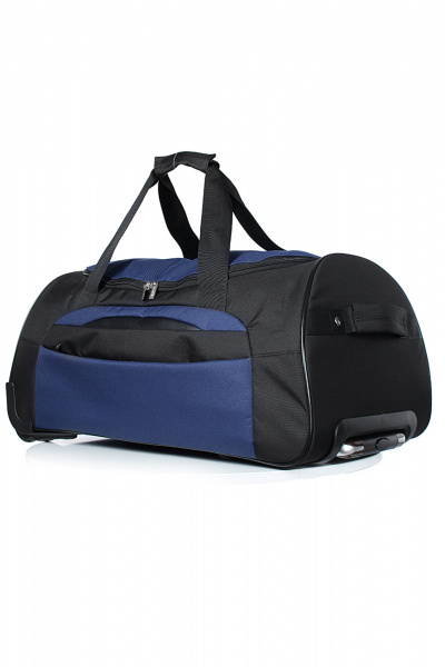 Дорожная сумка из текстиля с карманами Galanteya 35007.24с966к45 черный/синий - фото 1