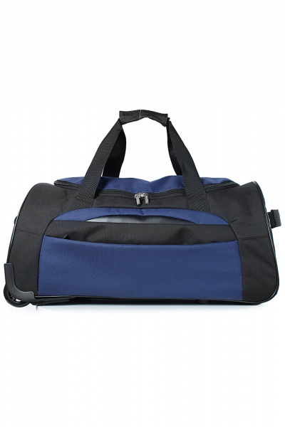 Дорожная сумка из текстиля с карманами Galanteya 35007.24с966к45 черный/синий - фото 2