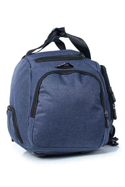 Спортивная сумка из текстиля с наплечником Galanteya 60020.24с975к45 синий_т. - фото 4