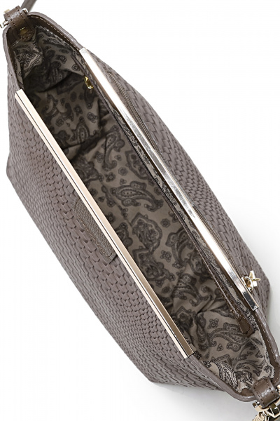 Классическая коричневая сумка из натуральной кожи для ежедневного стиля Galanteya 38923.23с1056к45 коричневый - фото 5