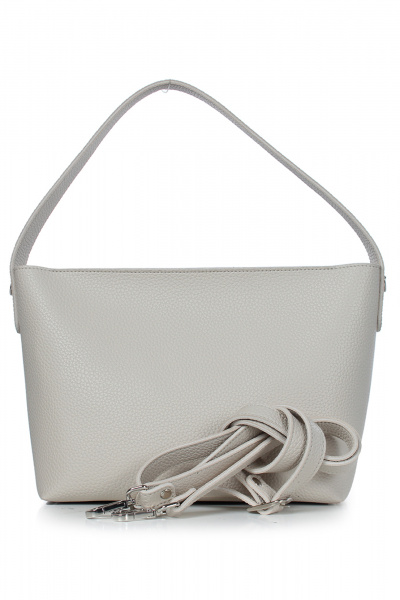 Бежевая сумка из эко-кожи на каждый день Galanteya 51723.24с492к45 бежевый_т. - фото 2