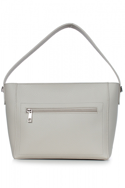 Бежевая сумка из эко-кожи на каждый день Galanteya 51723.24с492к45 бежевый_т. - фото 3