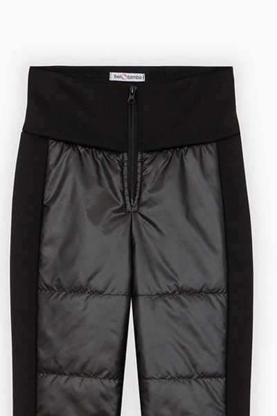 Зимние водоотталкивающие брюки на эластичном поясе Bell Bimbo 233318 черный - фото 4