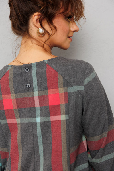 Платье Mubliz 224 клетка - фото 12