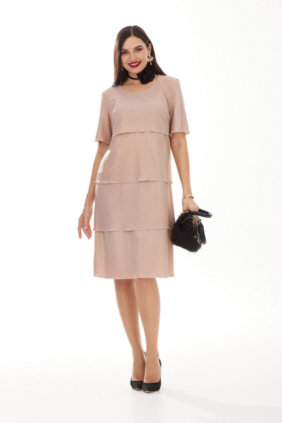 Платье Твой имидж 1996 ваниль - фото 1