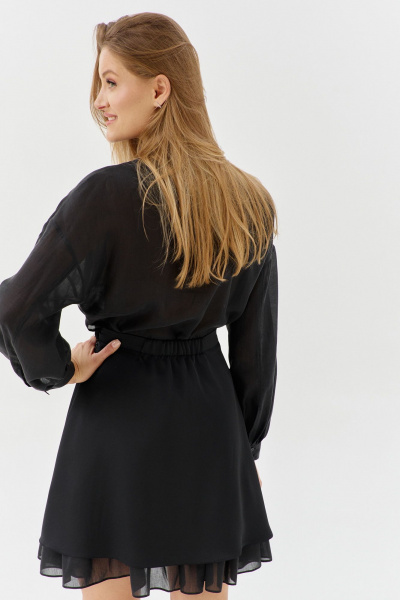 Юбка из текстиля на резинке для демисезона SODA 4875 - фото 3